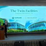 Dr. Feynman Lau presenting Evercare Medical Care Centre and BeFit Wellness Hub's integrated Medi-Wellness journey during the Penang–Medan Business Matching & Networking 2026.